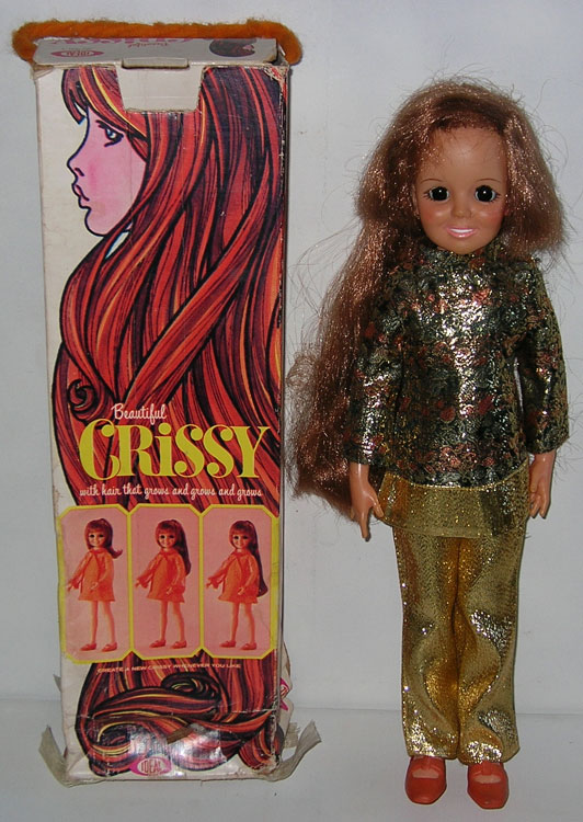 Vintage 1969 Growing Hair Crissy Doll Ideal Toys W Original Box Ebay 4196