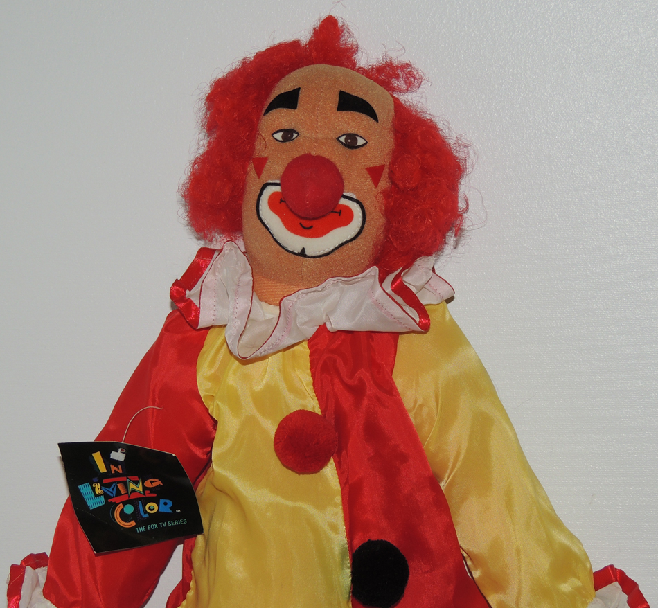 plush clown dolls