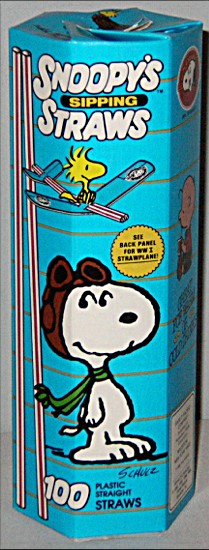 Snoopy Straws 